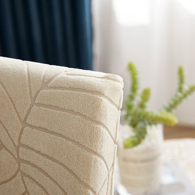 Husa Pentru Scaune Impermeabila Beige Leaf