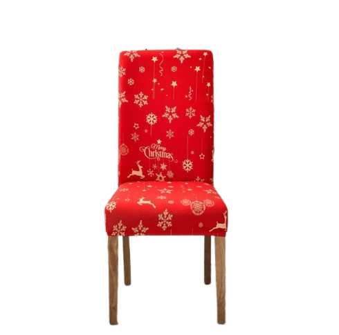 Husa Scaunului Cerb Roșu De Crăciun