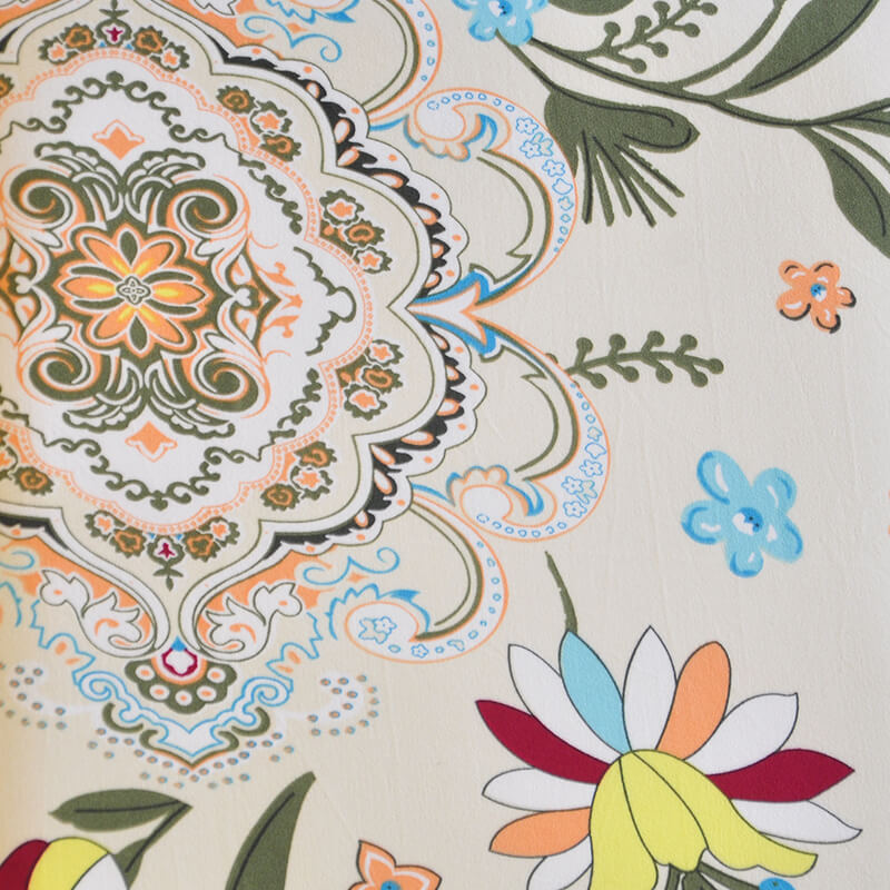 Husa Pentru Scaun Cu Flori Multicolore