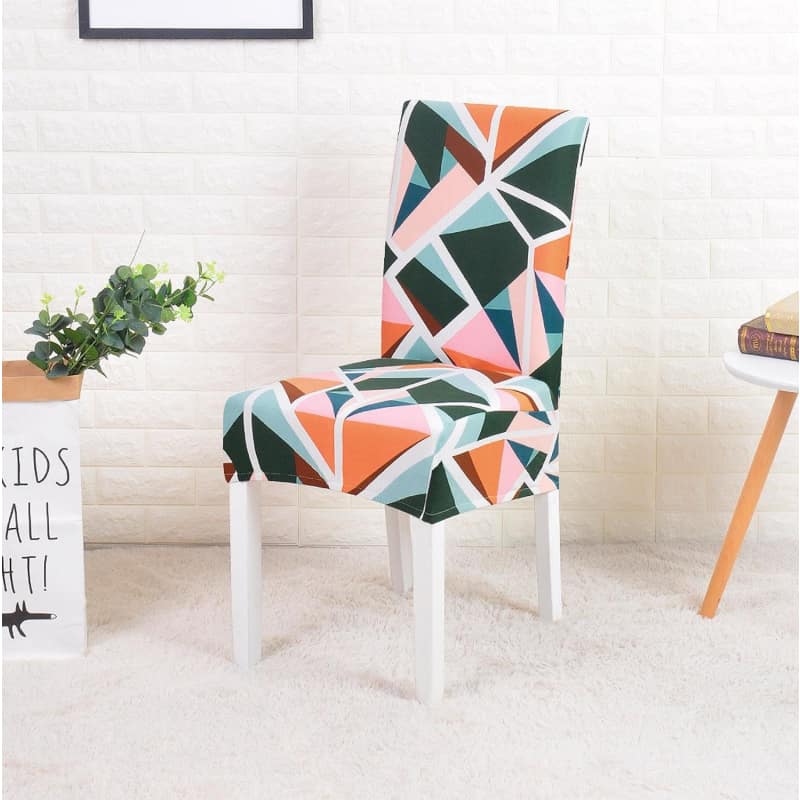 Husa De Scaun Cu Imprimeu Multicolor