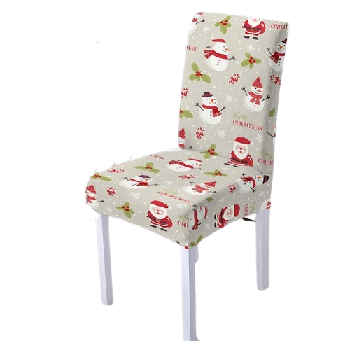 Husa Pentru Scaune De Craciun Fericit