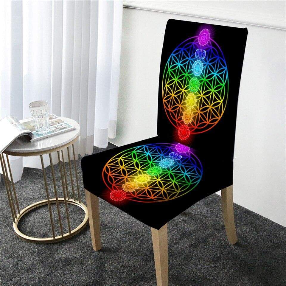 Husa De Scaun Multicolora