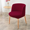 Husa Scaun Scandinava Bordeaux