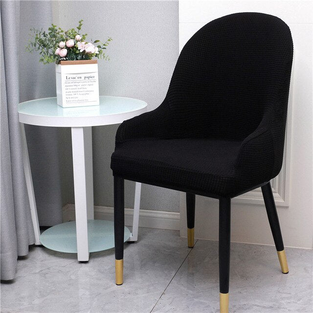 Husa Scaun Scandinava Bjorli Negru