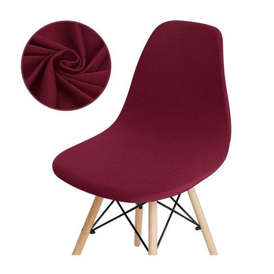 Husa Scaun Scandinava Burgundia