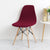 Husa Scaun Scandinava Burgundia