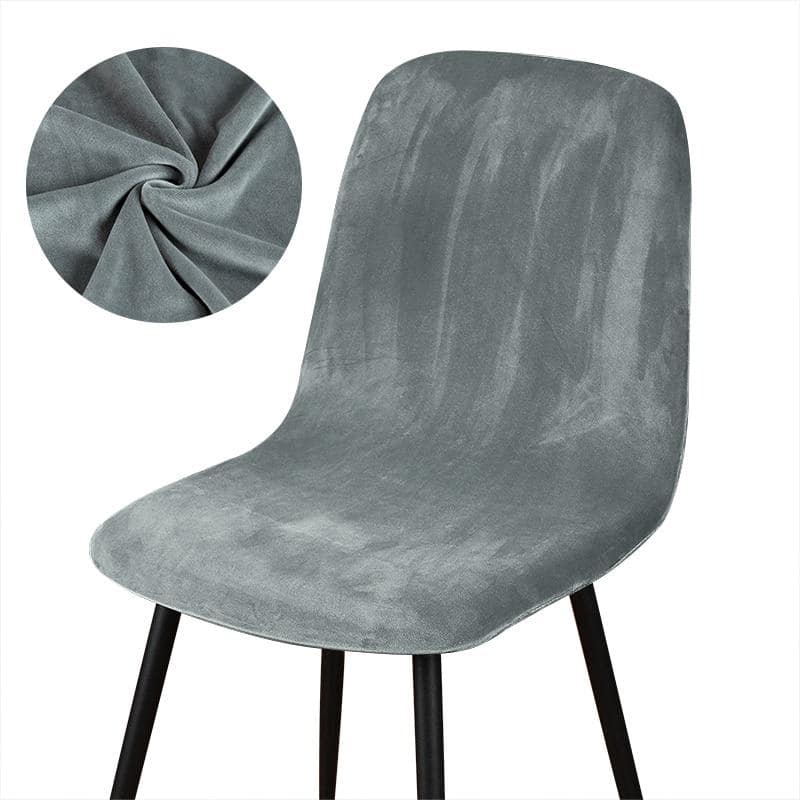 Husa Scaun Scandinava Silver Velvet