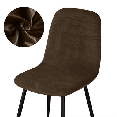 Husa Scaun Scandinava Velvet Brown Arabica