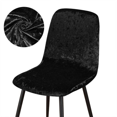 Husa Scaun Scandinava Black Coffee Velvet