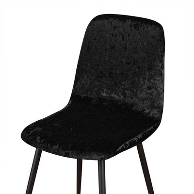 Husa Scaun Scandinava Black Coffee Velvet