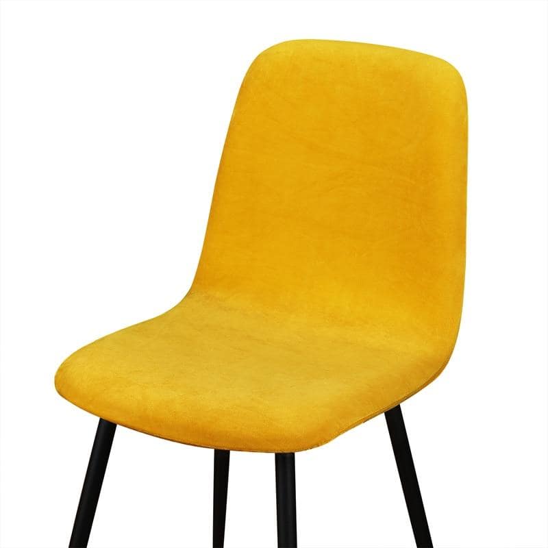 Husa Scaun Scandinava Velvet Sunflow Yellow