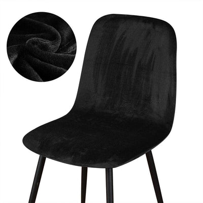 Husa Scaun Scandinava Black Velvet