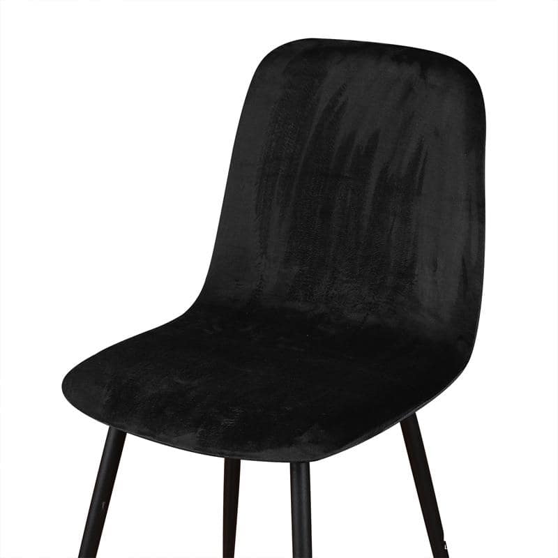 Husa Scaun Scandinava Black Velvet