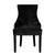 Husa De Scaun Scandinava Din Catifea Neagra