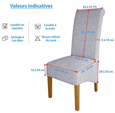 Husa De Scaun Xl Imprimata Moderna