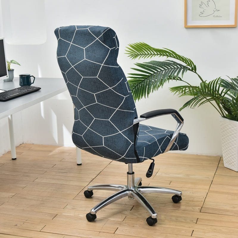 Husa Pentru Scaun De Birou Albastru Petrol